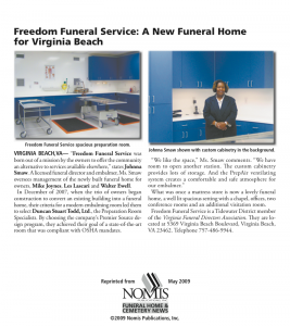 FREEDOM FUNERAL SERVICE: A NEW FUNERAL HOME FOR VIRGINIA BEACH